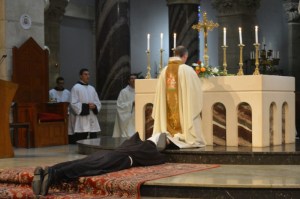 Profession de frère Thomas.